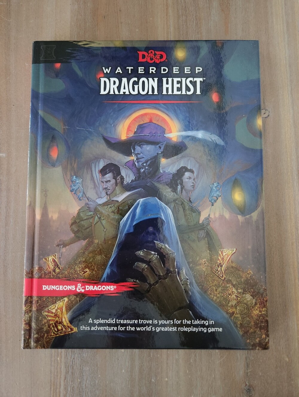 🎲 D&D Waterdeep Dragon Heist Hardcover 5E Book Levels 1-5 Dungeons And Dragons